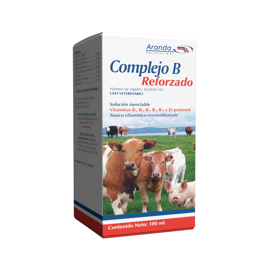 Complejo B Reforzado Tonico Reconstituyente 100 ml