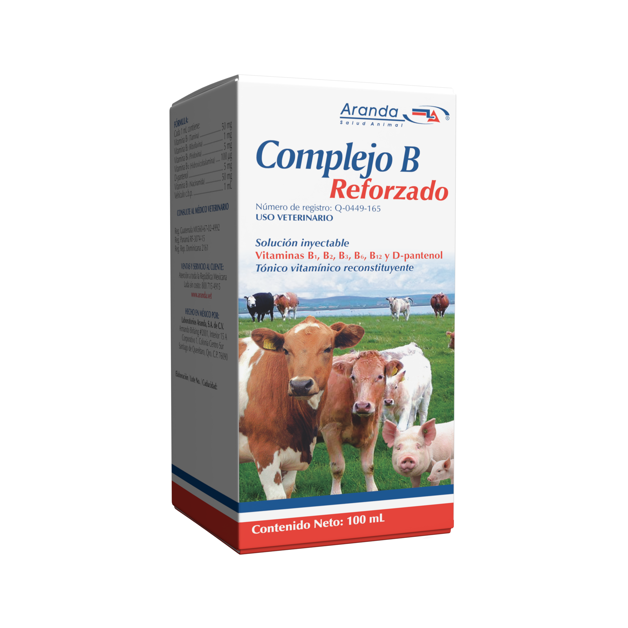 Complejo B Reforzado Tonico Reconstituyente 100 ml