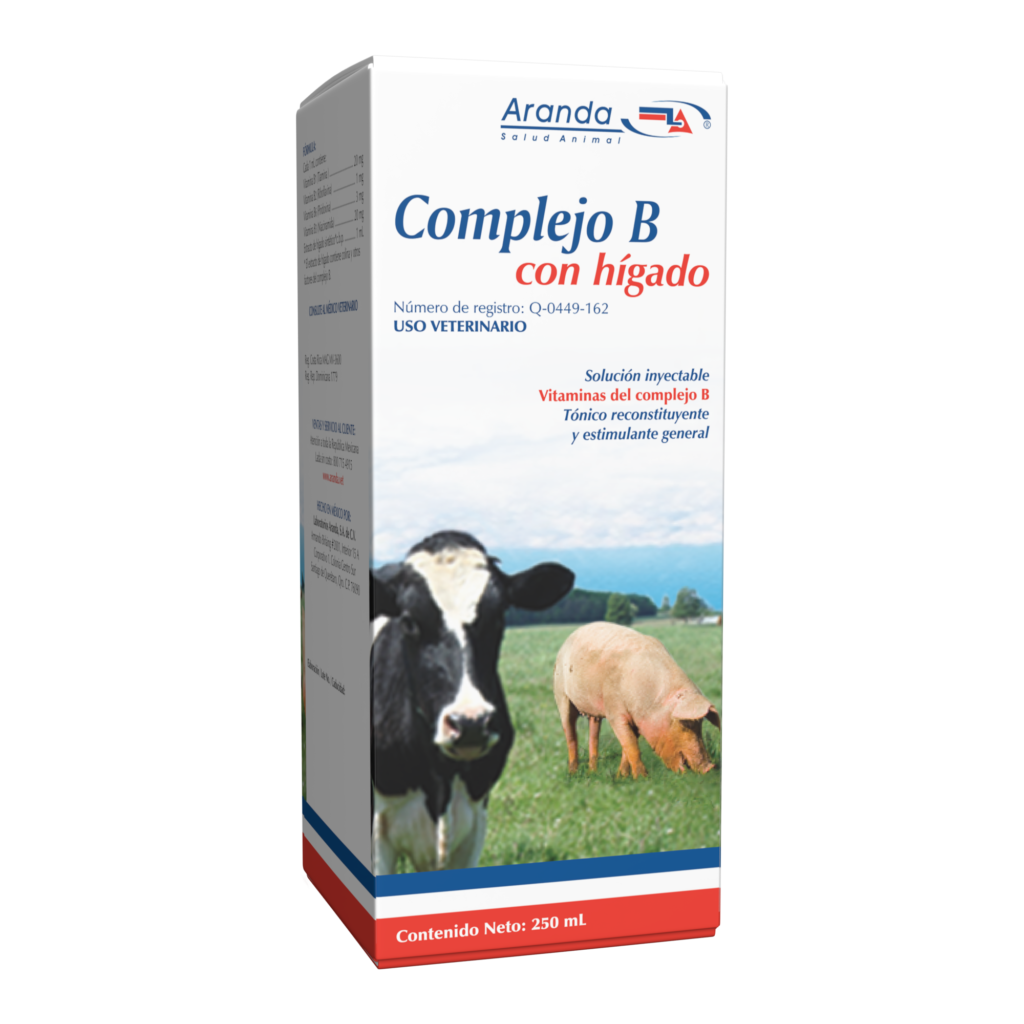 Complejo B con higado 250 ml Tonico Reconstituyente y Estimulante
