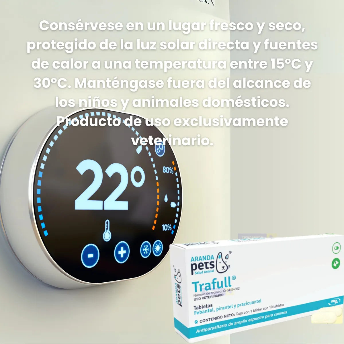 Trafull Tabletas Antiparasitario Amplio Espectro 10 Tabs