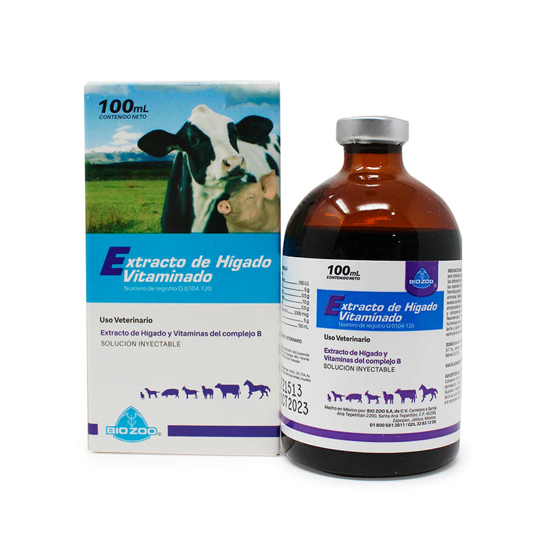 Extracto de Hígado Vitaminado 100 ml