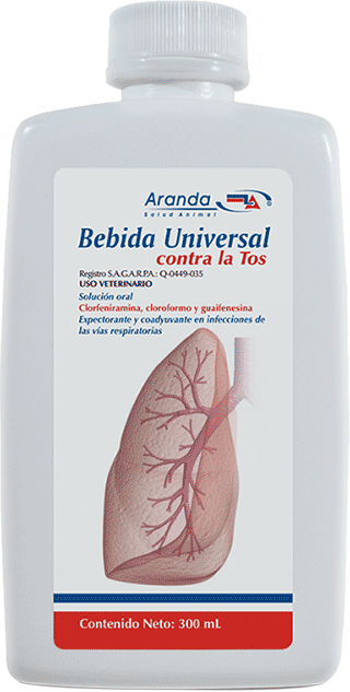 Bebida Universal Contra la Tos 300 ml Aranda Expectorante