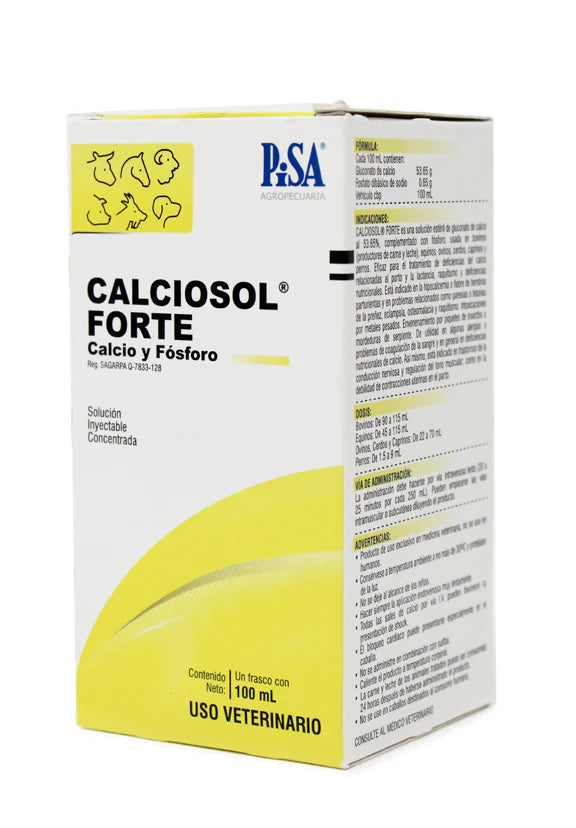 CALCIOSOL FORTE Calcio y Fosforo 100 ml