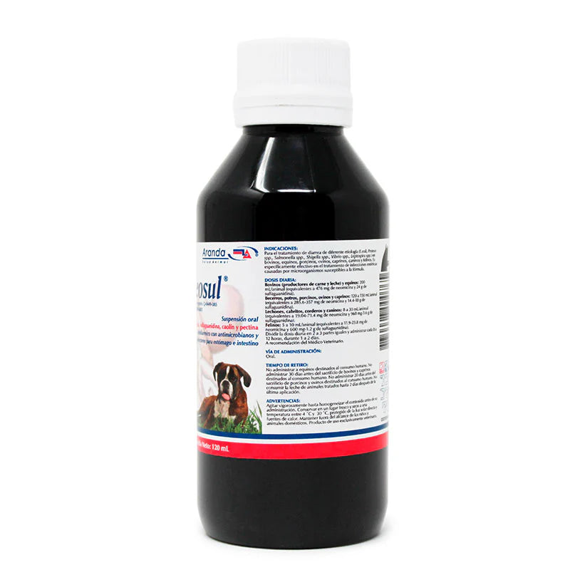 Keosul 120 ml Antidiarreico con Antimicrobianos y Protectores para el Estómago e Intestino
